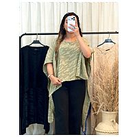 عبای تابستانه طرح دار رنگی زنانه